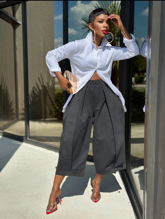 Black Tiarra Culottes