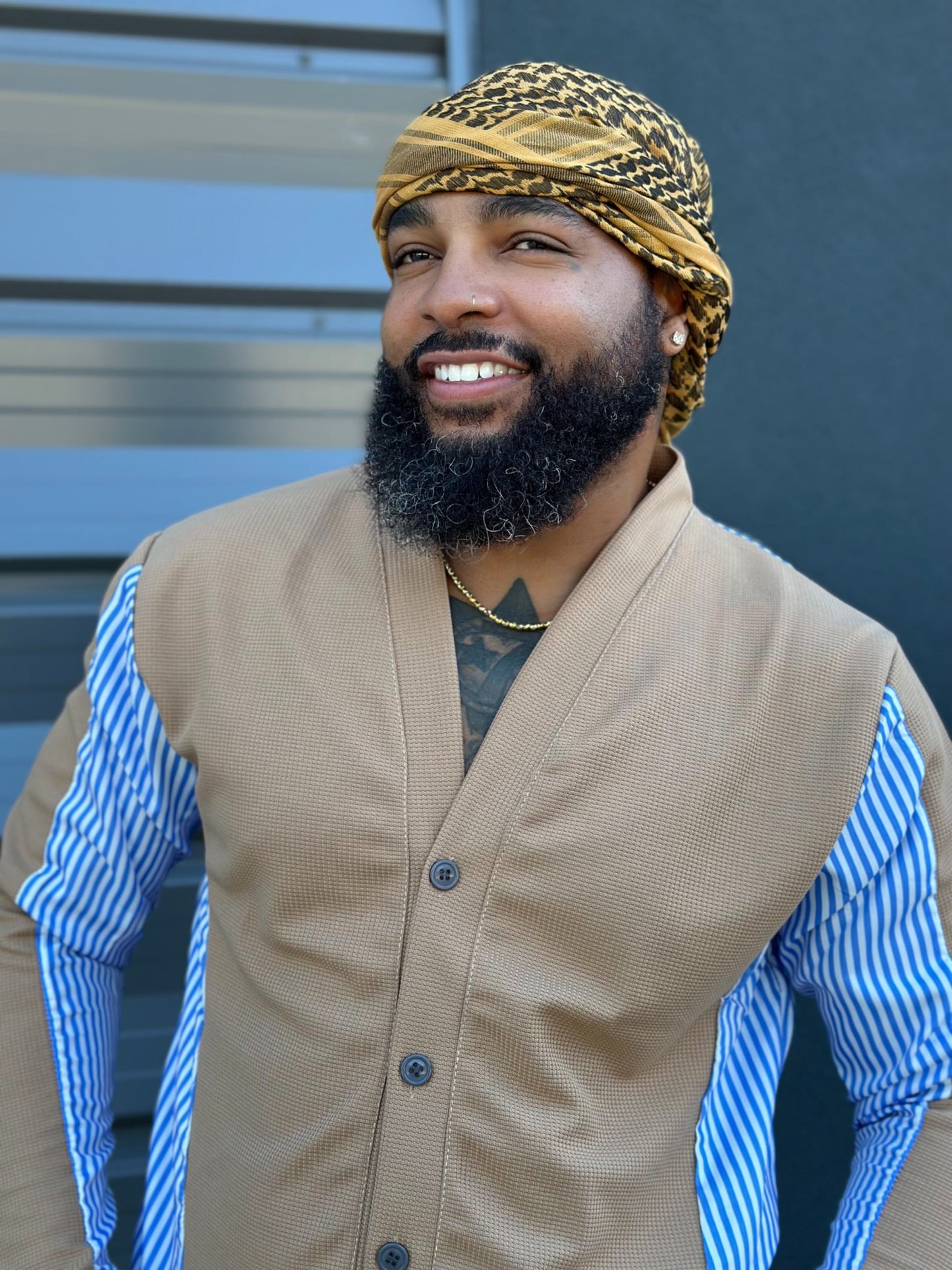 JH Gold & Black Head Wrap | Review Description & Policies
